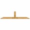 Ekena Millwork Portland Rough Sawn Timber Gable Bracket, Western Red Cedar, 108"W x 27"H x 4"D x 6"F, 6/12 Pitch GBW108X27X0406POR00RWR - alternate 1